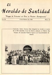 Portada: XXII Asamblea Anual de Distrito celebrada en Rabinal, Guatemala