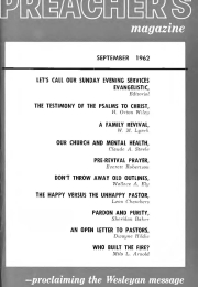 Title Page of Preacher's Magazine