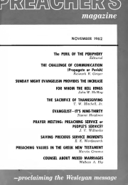 Title Page of Preacher's Magazine