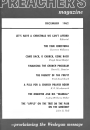 Title Page of Preacher's Magazine