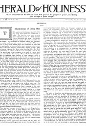 Title Page of Herald of Holiness - March 7, 1917