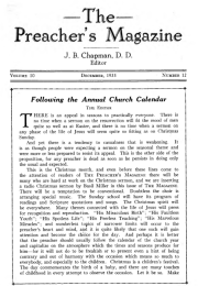 Cover of Preacher's Magazine