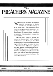 Title Page of Preacher's Magazine