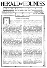 Title Page of Herald of Holiness - August 20, 1919