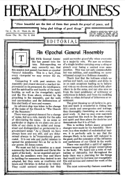 Title Page of Herald of Holiness - October 8, 1919