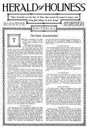 Title Page of Herald of Holiness - December 17, 1919