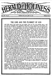 Front page of Herald of Holiness - July 13, 1927