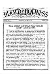 Front page of Herald of Holiness - May 23, 1928