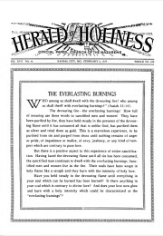 Front page of Herald of Holiness - February 6, 1929