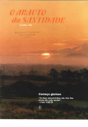 O ARAUTO DA SANTIDADE - JANEIRO 1988