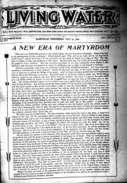 Living Water, May 23, 1907