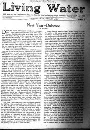 Living Water, January 4, 1917