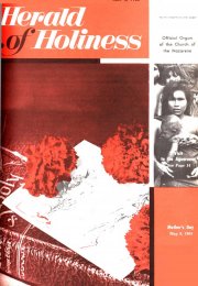 Herald of Holiness - May 5, 1965