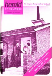 Herald of Holiness - October 13, 1965