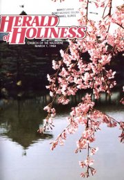 Herald of Holiness - March 1, 1984