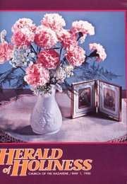 Herald of Holiness - May 1, 1986