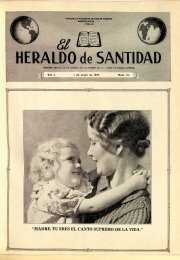 El Heraldo de Santidad, 1 de Mayo 1947, Vol 1 N°15