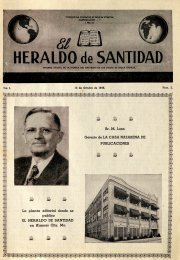 El Heraldo de Santidad, 15 de octubre de 1946 - Vol. 1 N° 2