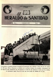 El Heraldo de Santidad, 15 de enero 1947 - Vol 1 N° 8