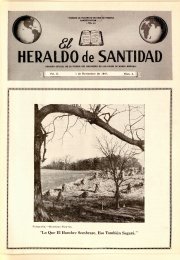 El Heraldo de Santidad, 1 de Noviembre 1947, Vol 2 N°3