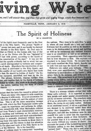 Living Water, Jan. 6, 1916