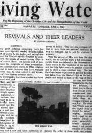 Living Water, June 6, 1912