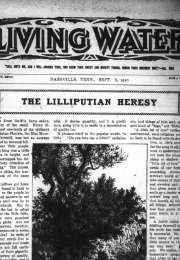 Living Water, Sept. 8, 1910
