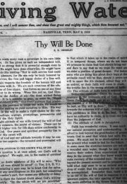 Living Water, May 9, 1918