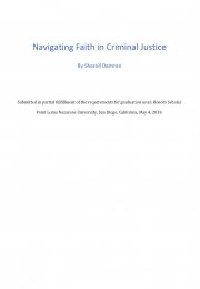 Navigating Faith in Criminal Justice