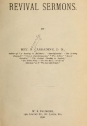 Revival Sermons