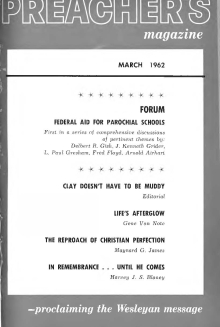 Title Page of Preacher's Magazine
