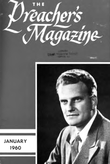 Cover of Preacher's Magazine Photo of Billy Graham