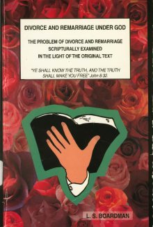 Image of cover for book Divorce and Remarriage Under God