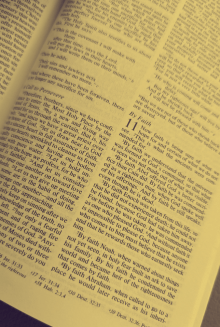 English Bible Yellow