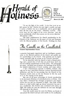 Herald of Holiness - March 19, 1958