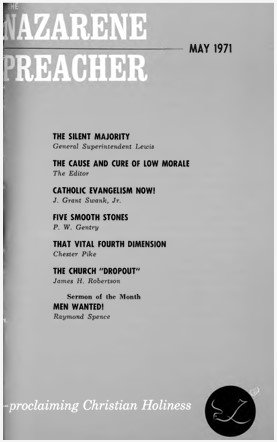 Title Page of Nazarene Preacher