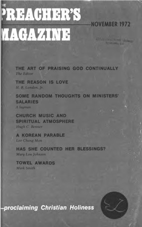 Title Page of Nazarene Preacher