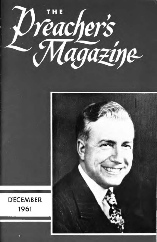 Title Page of Preacher's Magazine Photo of Seldon Dee Kelley