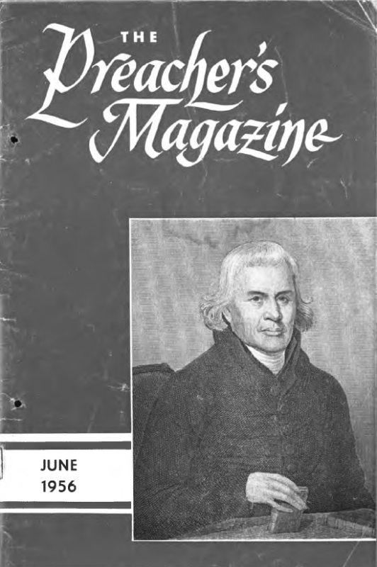 Title Page of Preacher's Magazine Portrait of Francis Asbury