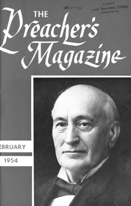 Title Page of Preacher's Magazine Portrait of P. F. Bresee