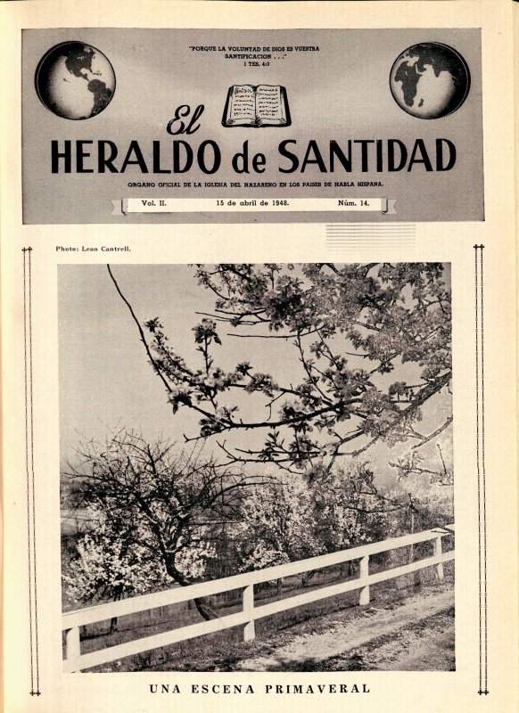 Portada: Una escena primaveral