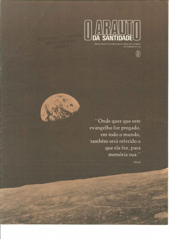 O ARAUTO DA SANTIDADE - 1 DE FEVEREIRO DE 1982