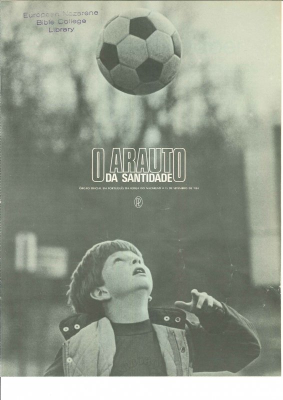 O ARAUTO DA SANTIDADE - 15 DE SETEMBRO DE 1984