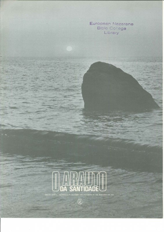 O ARAUTO DA SANTIDADE - 1 DE DEZEMBRO DE 1984