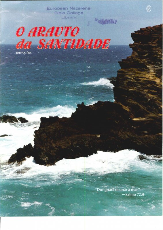 O ARAUTO DA SANTIDADE - JULHO 1986