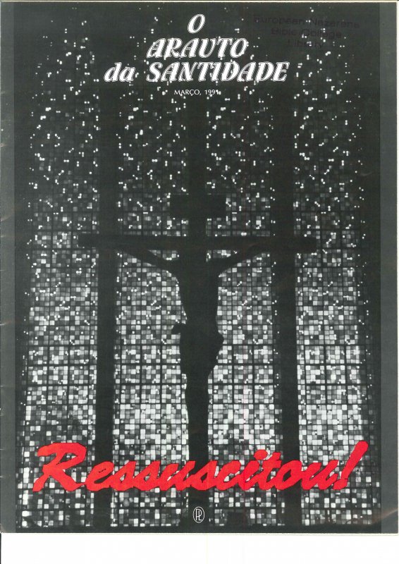 O ARAUTO DA SANTIDADE - MARÇO 1991