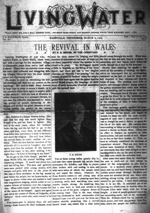 Living Water, March 2, 1905