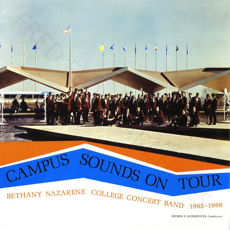 Campus Sounds on Tour : Bethany Nazarene College Concert Band 1965-1966