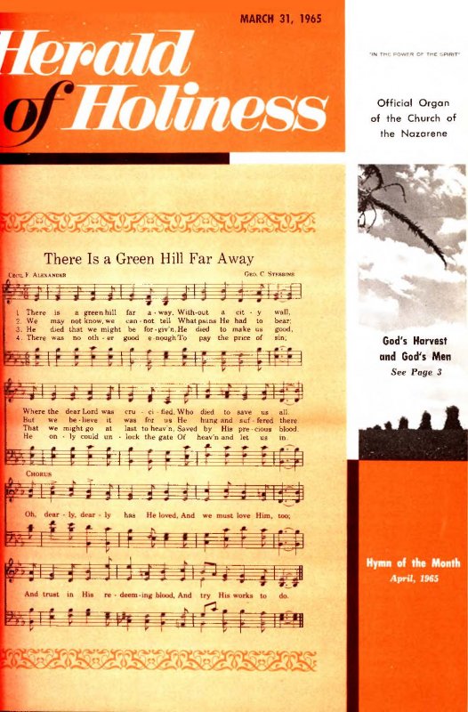 Herald of Holiness - March 31, 1965