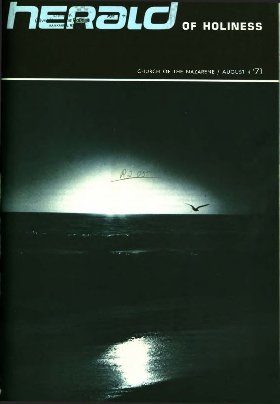 Herald of Holiness - August 4, 1971